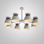 Люстра на штанге LOOP L8 White от ImperiumLoft