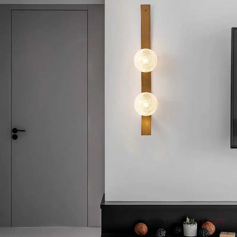 Бра LEROY LEEN WALL H30 Brass от ImperiumLoft