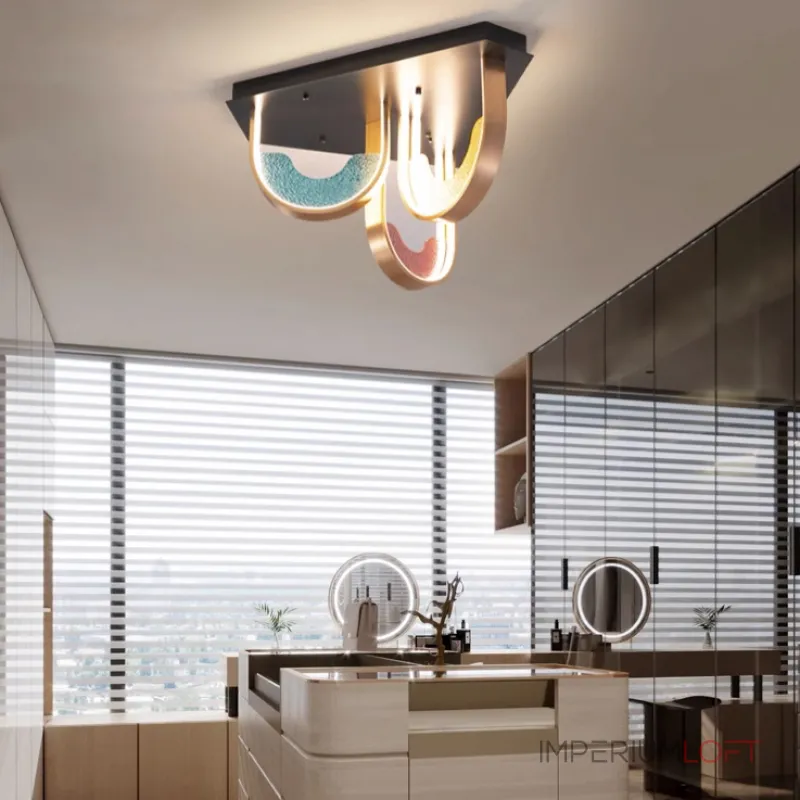 Потолочная люстра VITRAGE CH M от ImperiumLoft