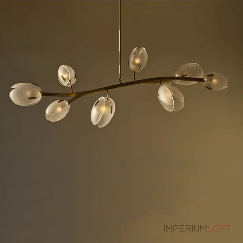 Реечный, рядный светильник LILLY L Pink от ImperiumLoft