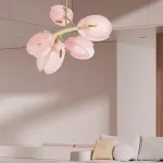 Реечный, рядный светильник LILLY L Pink от ImperiumLoft