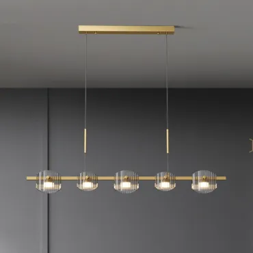 Подвесной светильник NICOLETTA D LONG L100 Brass