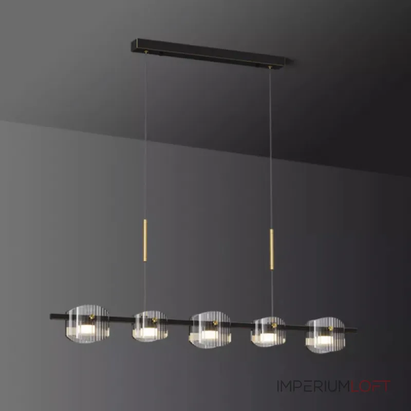 Подвесной светильник NICOLETTA D LONG L100 Black от ImperiumLoft Подвесной светильник NICOLETTA D LONG L100 Black от ImperiumLoft