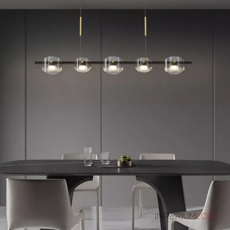 Подвесной светильник NICOLETTA D LONG L130 Brass от ImperiumLoft