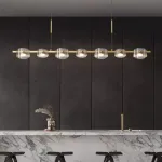 Подвесной светильник NICOLETTA D LONG L130 Brass от ImperiumLoft