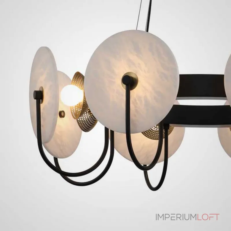 Кольцевые люстры и светильники LAMBERT CH D67 от ImperiumLoft