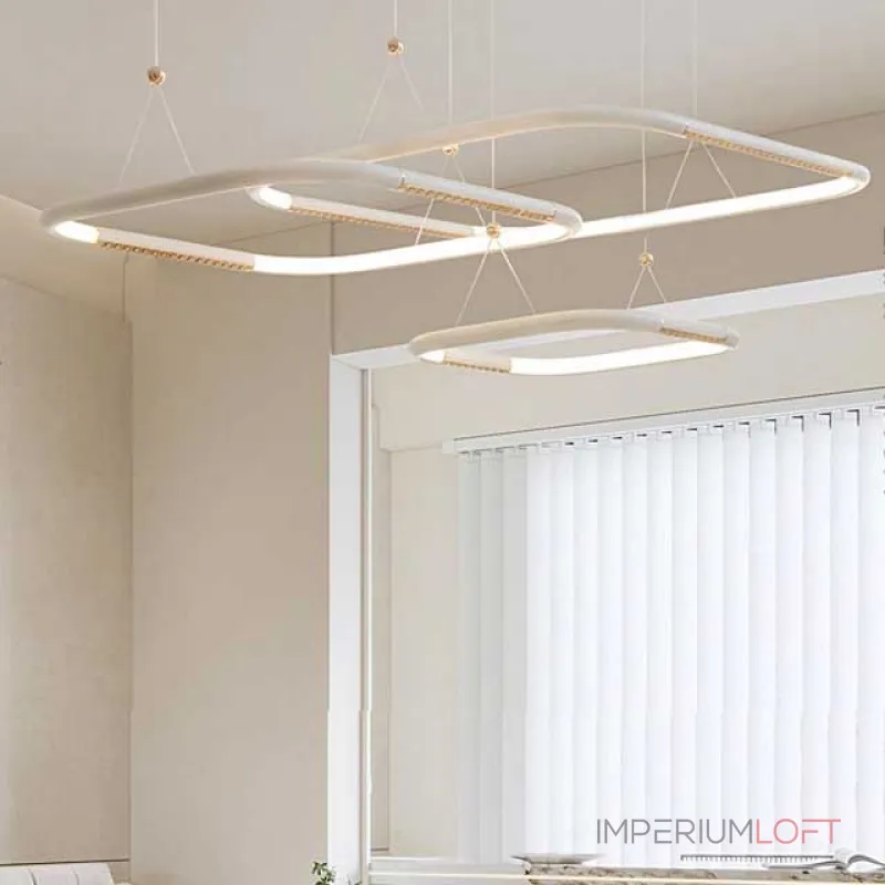 Кольцевые люстры и светильники RUBIC D от ImperiumLoft