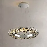 Кольцевые люстры и светильники ANASTASIUS D55 от ImperiumLoft