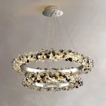 Кольцевые люстры и светильники ANASTASIUS D55+75 от ImperiumLoft