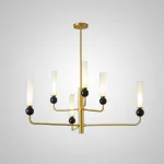 Люстра на штанге SENSEI D98 Brass