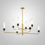 Люстра на штанге SENSEI D120 Brass