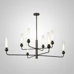 Люстра на штанге SENSEI D120 Black