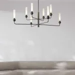 Люстра на штанге SENSEI D98 Brass