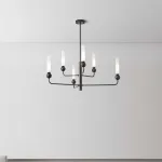 Люстра на штанге SENSEI D98 Brass