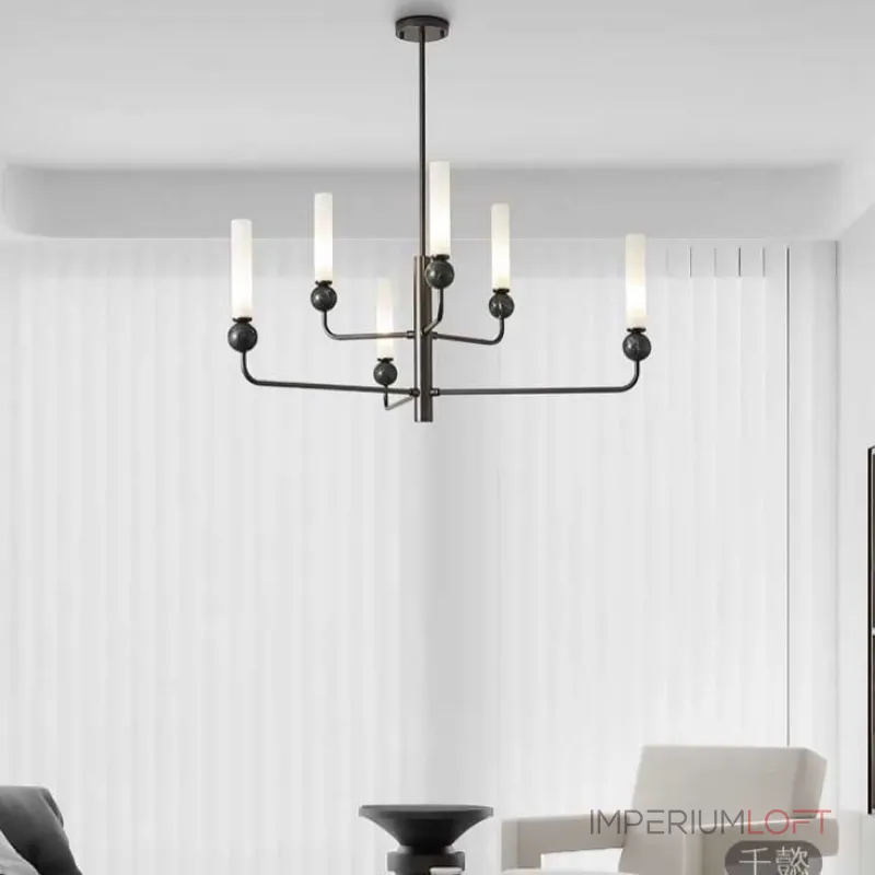 Люстра на штанге SENSEI D98 Brass