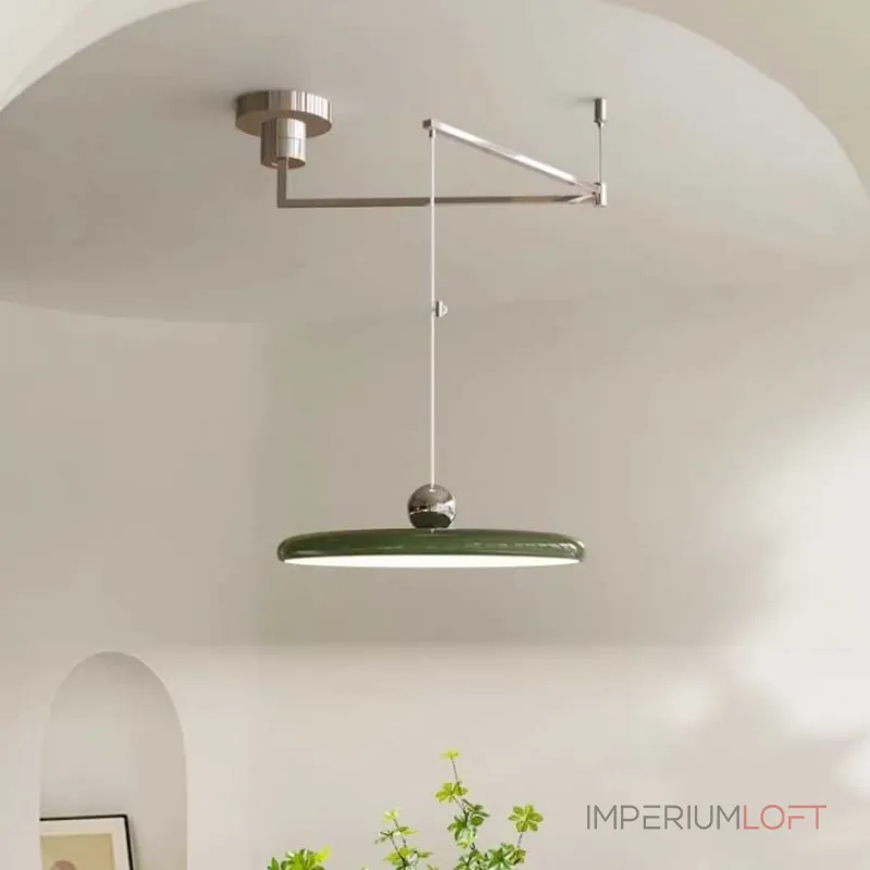 Подвесной светильник DEGREE Green Chrome от ImperiumLoft