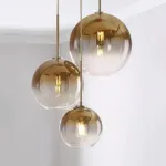 Подвесной светильник PASSAGE Gold от ImperiumLoft