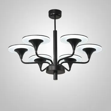 Люстра на штанге PILLAR L6 Black