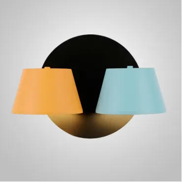Бра PAIL L2 Yellow Blue