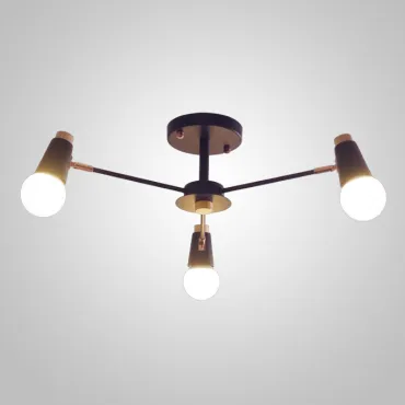Потолочная люстра ROTARY L3 Black Потолочная люстра ROTARY L3 Black