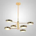 Люстра на штанге DRAMMEN D70 Black от ImperiumLoft