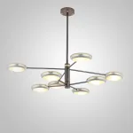 Люстра на штанге DRAMMEN D90 Silver от ImperiumLoft