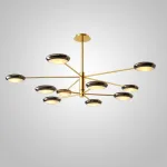 Люстра на штанге DRAMMEN D120 Black от ImperiumLoft