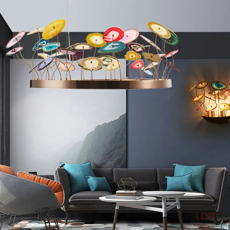 Подвесная люстра AGATE-M D75 от ImperiumLoft