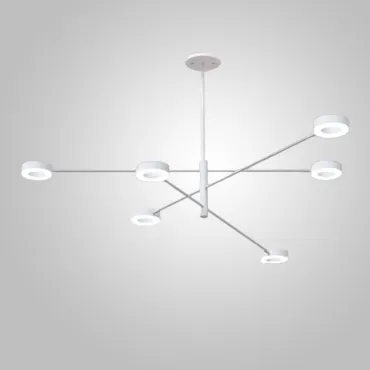 Люстра на штанге ATISSA S 6 D115 White Люстра на штанге ATISSA S 6 D115 White