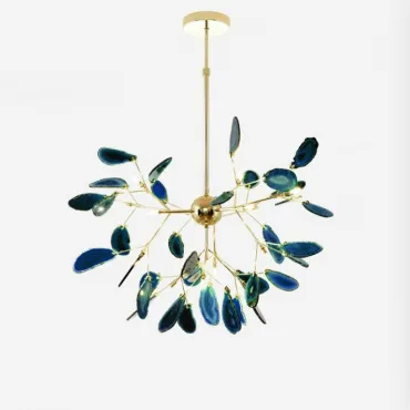 Подвесная люстра AGATE D60 Blue лепестки Подвесная люстра AGATE D60 Blue лепестки