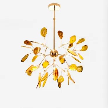 Подвесная люстра AGATE D60 Yellow лепестки Подвесная люстра AGATE D60 Yellow лепестки