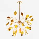 Подвесная люстра AGATE D76 Yellow от ImperiumLoft