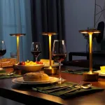 Настольная лампа ROBBI Brass от ImperiumLoft