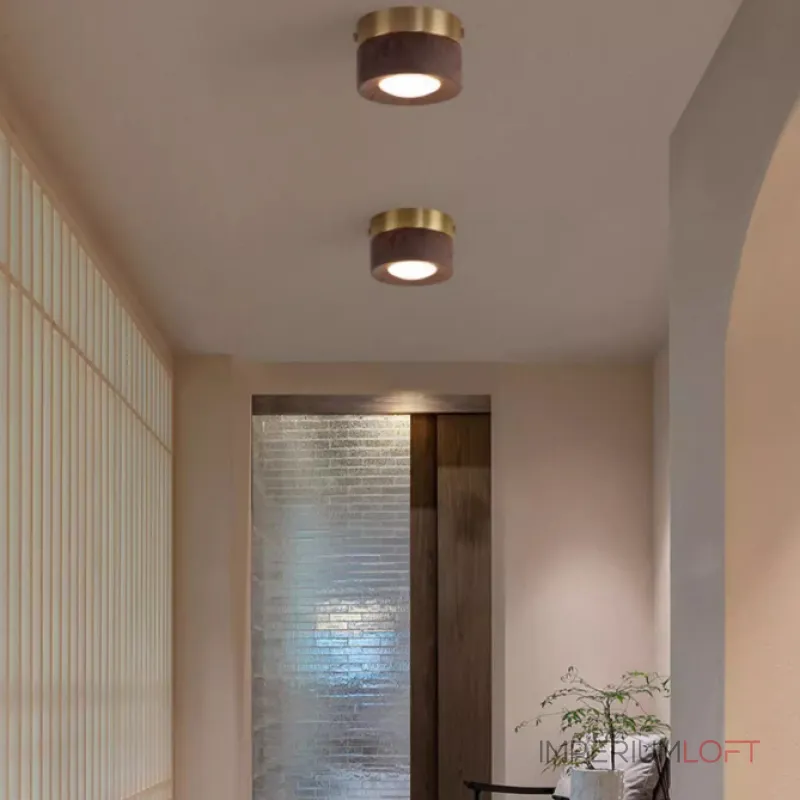 Точечный светильник WOODSPOT DARK Встраиваемый от ImperiumLoft