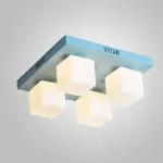 Потолочный светильник BOARD CUBE L4 Blue