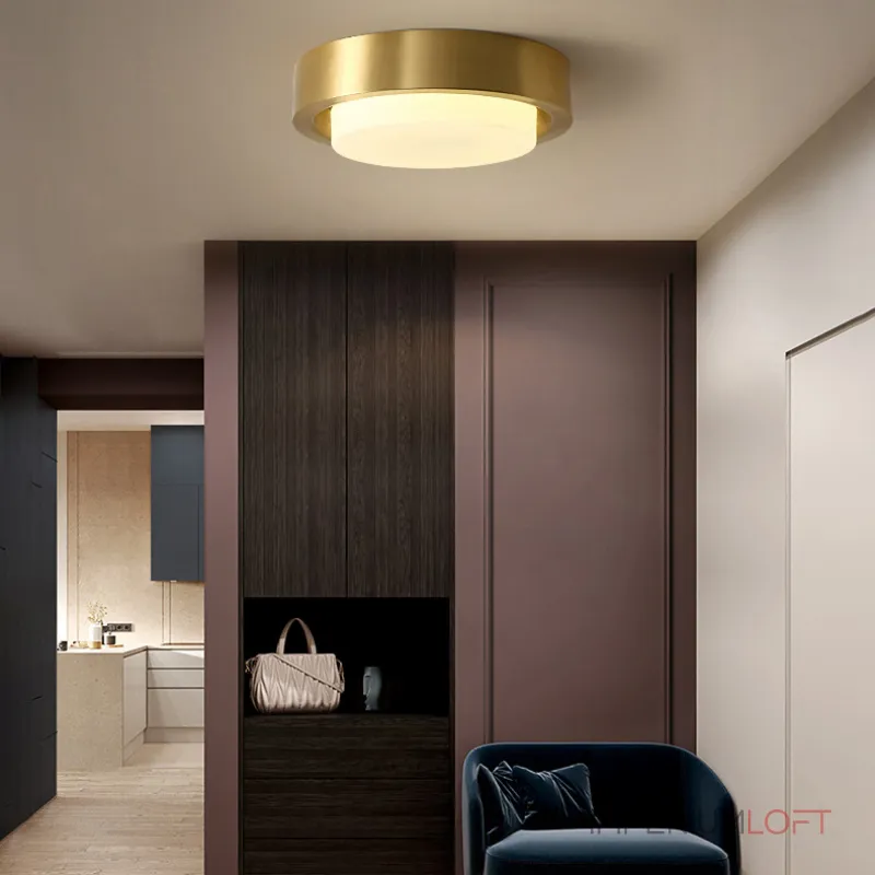 Потолочный светильник BUTTON GOLD D28 от ImperiumLoft