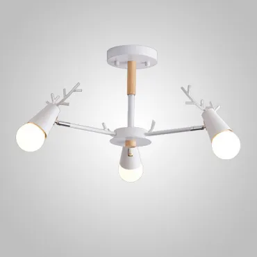 Люстра на штанге DEERCH D46 White