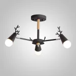 Люстра на штанге DEERCH D46 Black
