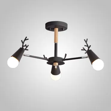 Люстра на штанге DEERCH D46 Black