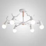 Люстра на штанге DEERCH D65 White