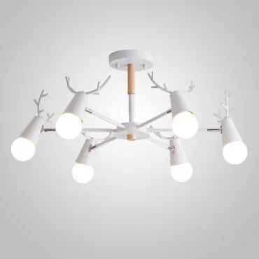 Люстра на штанге DEERCH D65 White