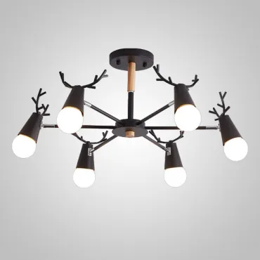 Люстра на штанге DEERCH D65 Black