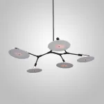 Люстра на штанге DISCS D122 Black