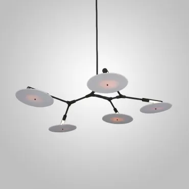 Люстра на штанге DISCS D122 Black