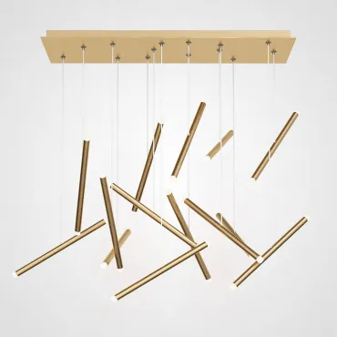 Подвесная люстра Dutti D0068 LED Chandelier Modern 14 Gold