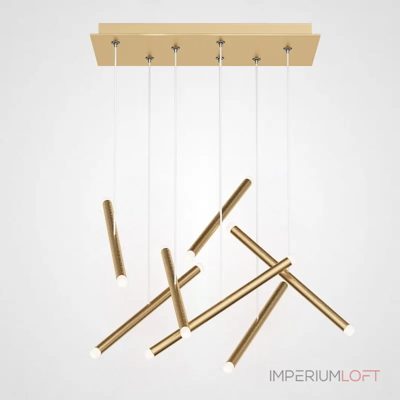 Подвесная люстра Dutti D0068 LED Chandelier Modern 7 Gold Подвесная люстра Dutti D0068 LED Chandelier Modern 7 Gold