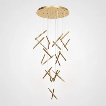 Подвесная люстра Dutti D0068 LED Chandelier Modern 28 Gold