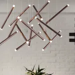 Подвесная люстра Dutti D0068 LED Chandelier Modern 14 black