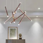 Подвесная люстра Dutti D0068 LED Chandelier Modern 14 black