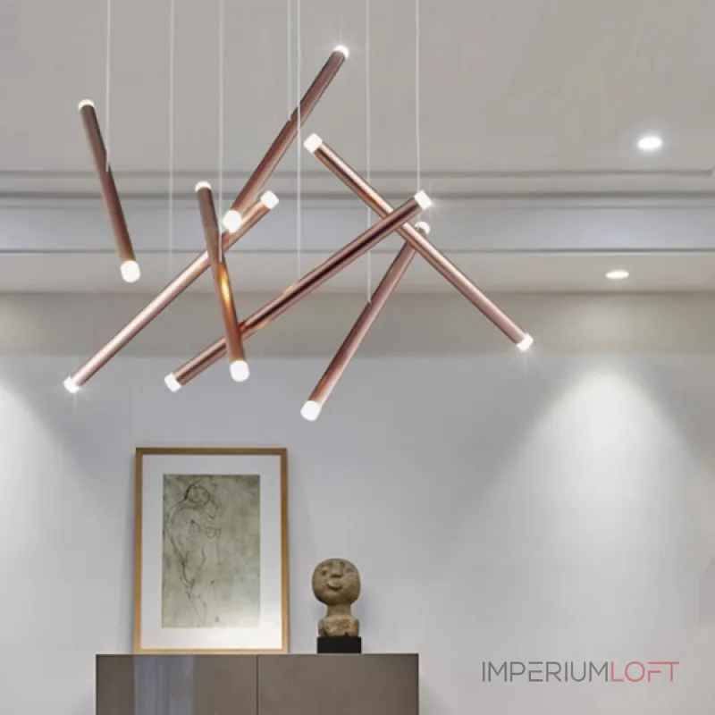 Подвесная люстра Dutti D0068 LED Chandelier Modern 14 black